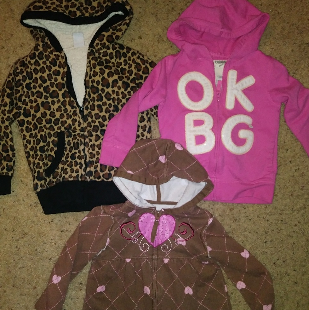 3 girls jackets